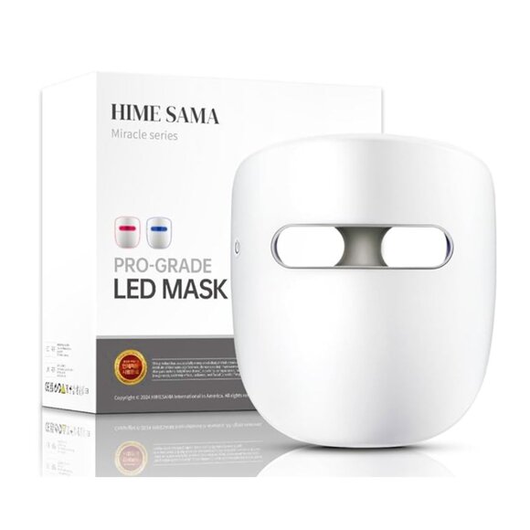 Face Mask LED Hime Sama Pro-Grade Anti-aging NEW! - Picture 1 of 7